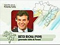 Beto Richa diz que Serra ajudou o PSDB a crescer no Brasil