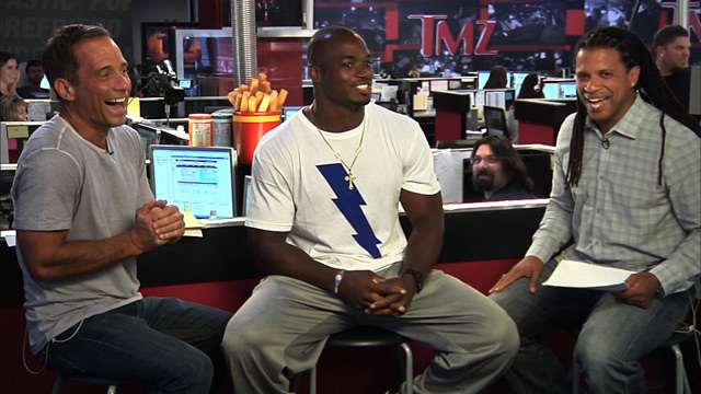 TMZ Live 7/13/11 &#8212; Adrian Peterson ... and 