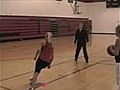 Women’s Basketball Cone Drill