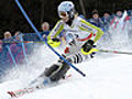 Ski-WM: Der zweite Slalom-Durchgang der Damen im Video