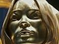 Strange - Kate Moss Sculpted From Gold