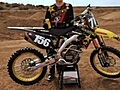 Rockstar Energy Suzuki’s Bobby Hewitt at Anaheim One