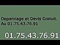 Plomberie Livry gargan - 01.75.43.76.91