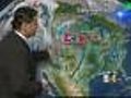 Saturday Evening Forecast: Mostly Cloudy,  40s