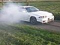 Nissan Skyline R33 GTST Burnout