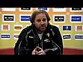 [Vidéo]Les réactions après RC Lens - Auxerre(04-12-2010)