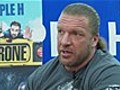 Triple H Chaperone Signing