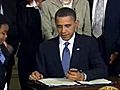 [Video] REPLAY: President Obama signs health bill (RAW VIDEO)