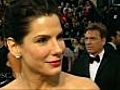 Oscar Red Carpet: Sandra Bullock