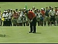 Jack Nicklaus Hits 100 Foot Putt