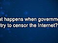 Curiosity: John Hamre: Censoring the Internet