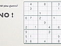 Guessing in Sudoku