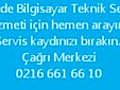 Zümrütevler Bilgisayar Servisi - 0216 661 66 10