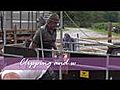 Herdwick sheep clipping/shearing at Yew Tree Farm