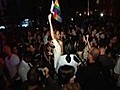 NYC celebrates gay marriage vote