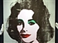 Subastan retrato de Liz Taylor hecho por Andy Warhol