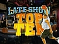 Late Show - Bad All-Star Game Top Ten