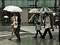 Typhoon Hits Southern Japan