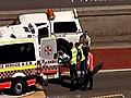 9RAW: Bus crash on Harbour Bridge