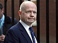 William Hague: writing on the wall for Gaddafi