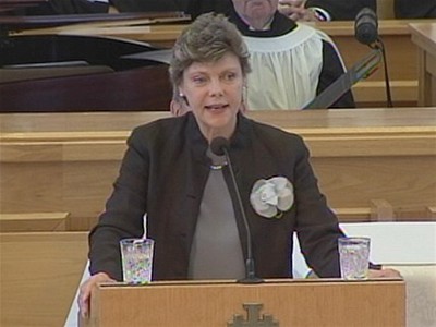 Cokie Roberts: Mrs. Ford assigned me to speak