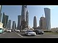 Mit dem Volkswagen XL1 unterwegs in Doha/Qatar