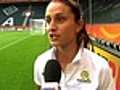Jogadora da seleção australiana revê Brasil no Mundial Feminino da Alemanha