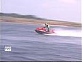 Course de jet ski offshore.