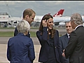 Royal couple leave for Canada