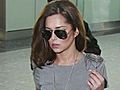 SNTV - Cheryl Cole leaves London