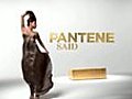 Eva Mendes dans une pub pour les shampoing Pantene