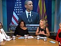 &#039;The View&#039;: Obama Makes Hasselbeck Cry