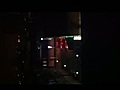 Video of the noise from neighbouring nightclub