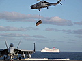 Carrier comes to aid of cruise ship