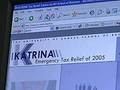 KU students create Katrina tax web site