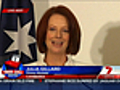 Gillard’s first press conference