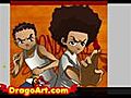 How to Draw the Boondocks,  Riley and Huey Freeman, step by step