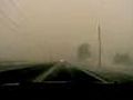 Driving into AZ dust storm