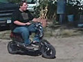 Fat Kid On A Little Scooter