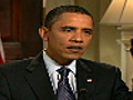 President Obama interview