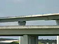 Royalty Free Stock Video HD Footage View of Roadways,  Bridges and Traffic on I-595 in South Florida