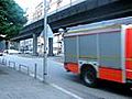 Dienstfahrt HLF 20/16 und DLK 23/12 Feuerwehr Hamburg BF Innenstadt