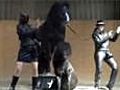 Moonwalking horse