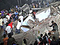 Delhi building collapse: 66 dead