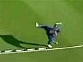 Great cricket catch