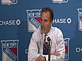 Tortorella Postgame (11/9): Loss to Caps