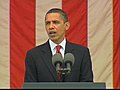 Obama speaks at Arlington National Cemetery