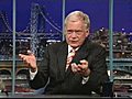 Braude Beat: Letterman apologizes