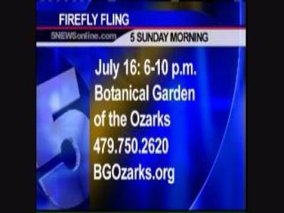 Botanical Garden of the Ozarks: Firefly Fling