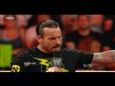 WWE : Monday night RAW : CM Punk’s first ever contract signing in the ring (11/07/2011).